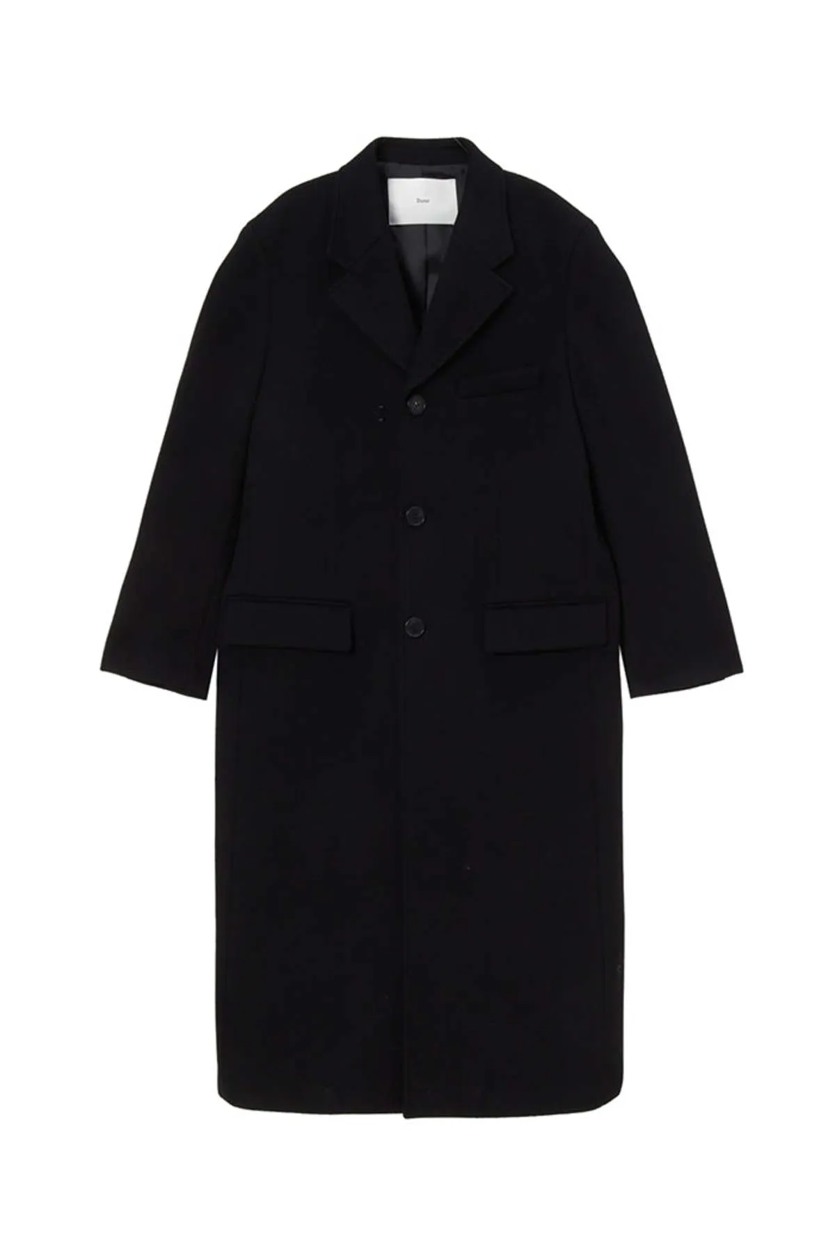 2-way 3 Button Cashmere Coat