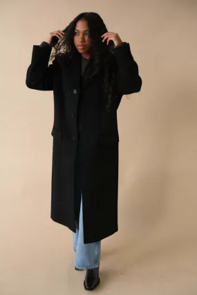 2-way 3 Button Cashmere Coat