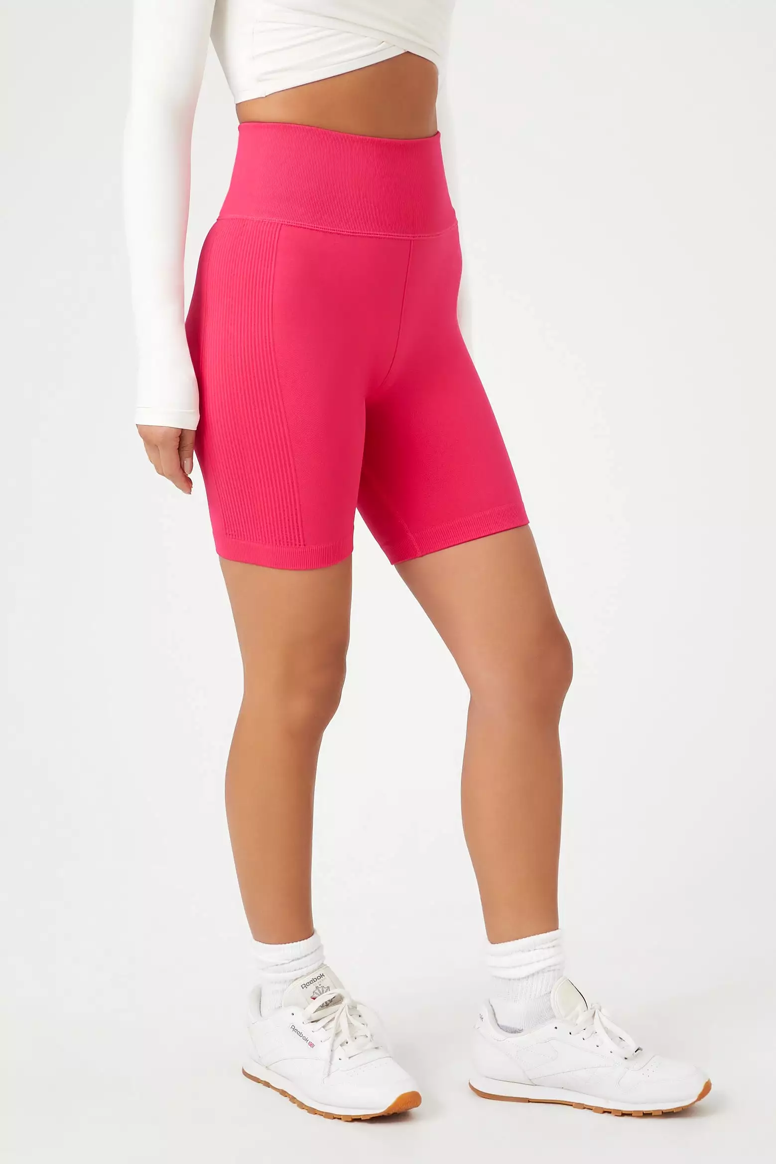 Active Seamless High-Rise Biker Shorts