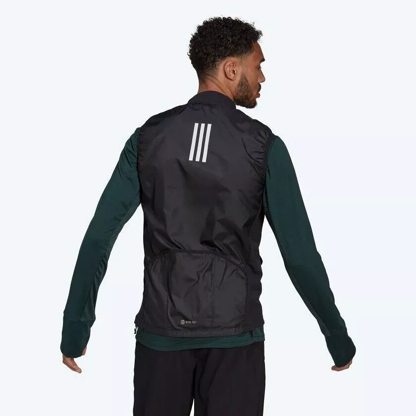 adidas Own The Run WIND.RDY Mens Windbreaker Running Jacket Lightweight Gilet