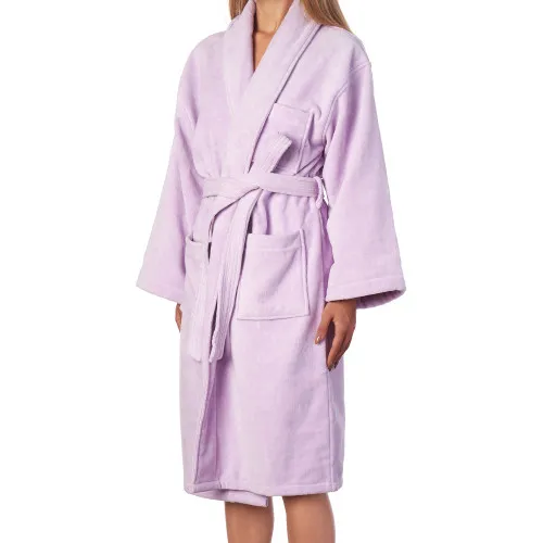 Alpine Swiss Blair Womens Cotton Terry Cloth Bathrobe Shawl Collar Velour Spa Robe