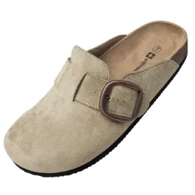 Alpine Swiss Edith Womens Clogs Cork Footbed Slippers Mules Slip On Potato Shoes