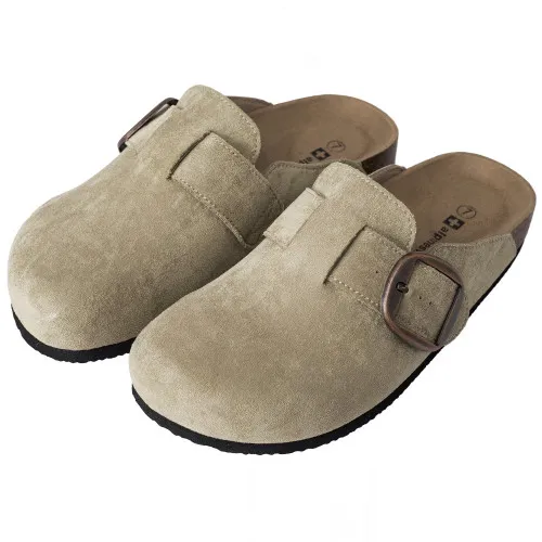 Alpine Swiss Edith Womens Clogs Cork Footbed Slippers Mules Slip On Potato Shoes