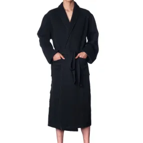 Alpine Swiss Gavin Mens Lightweight Cotton Robe Shawl Collar Knit Bathrobe