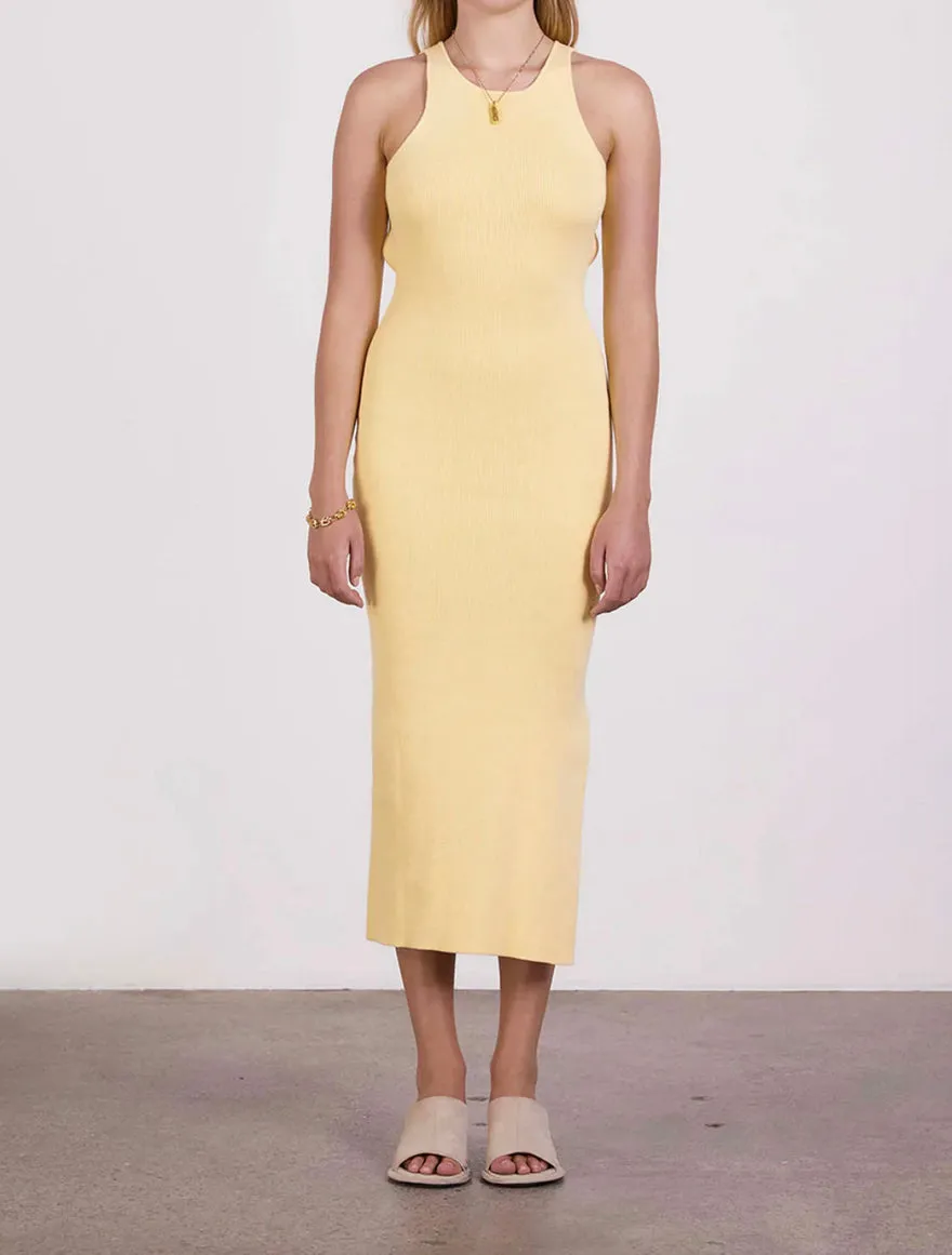 ----Anna Quan   ----Jemma Dress - lemon ---