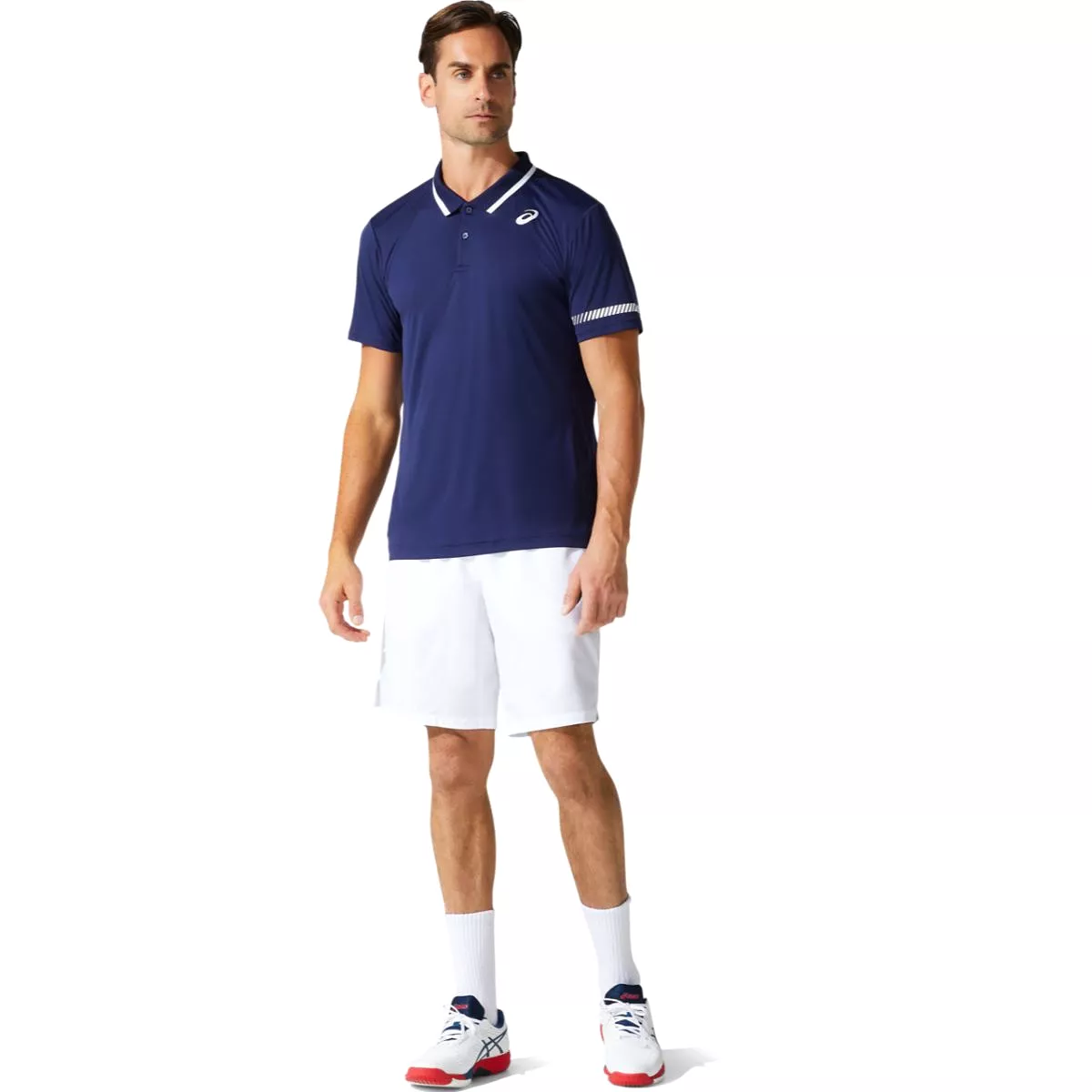 Asics Court M Polo Shirt Peacoat    