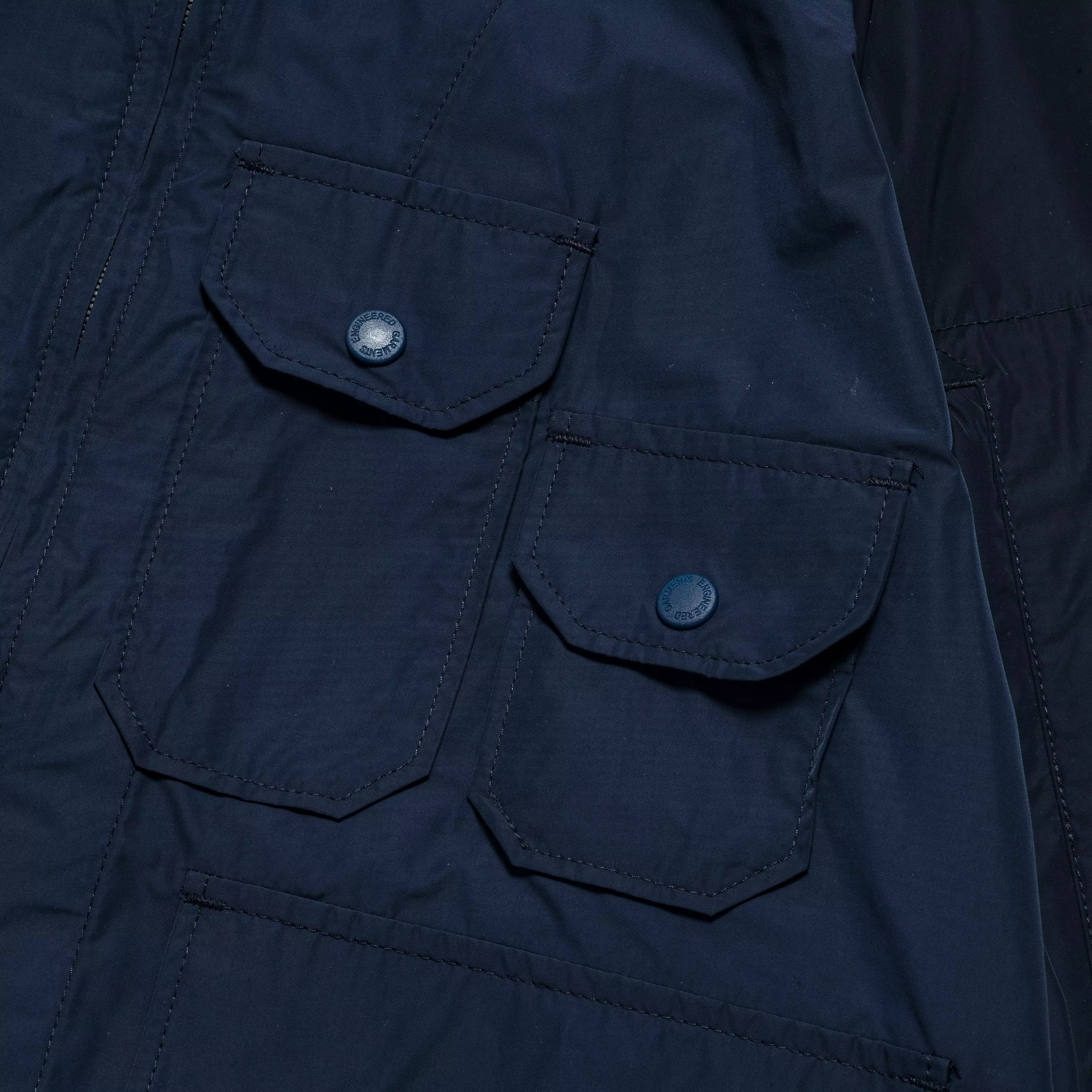 Atlantic Parka - Dark Navy Memory Polyester