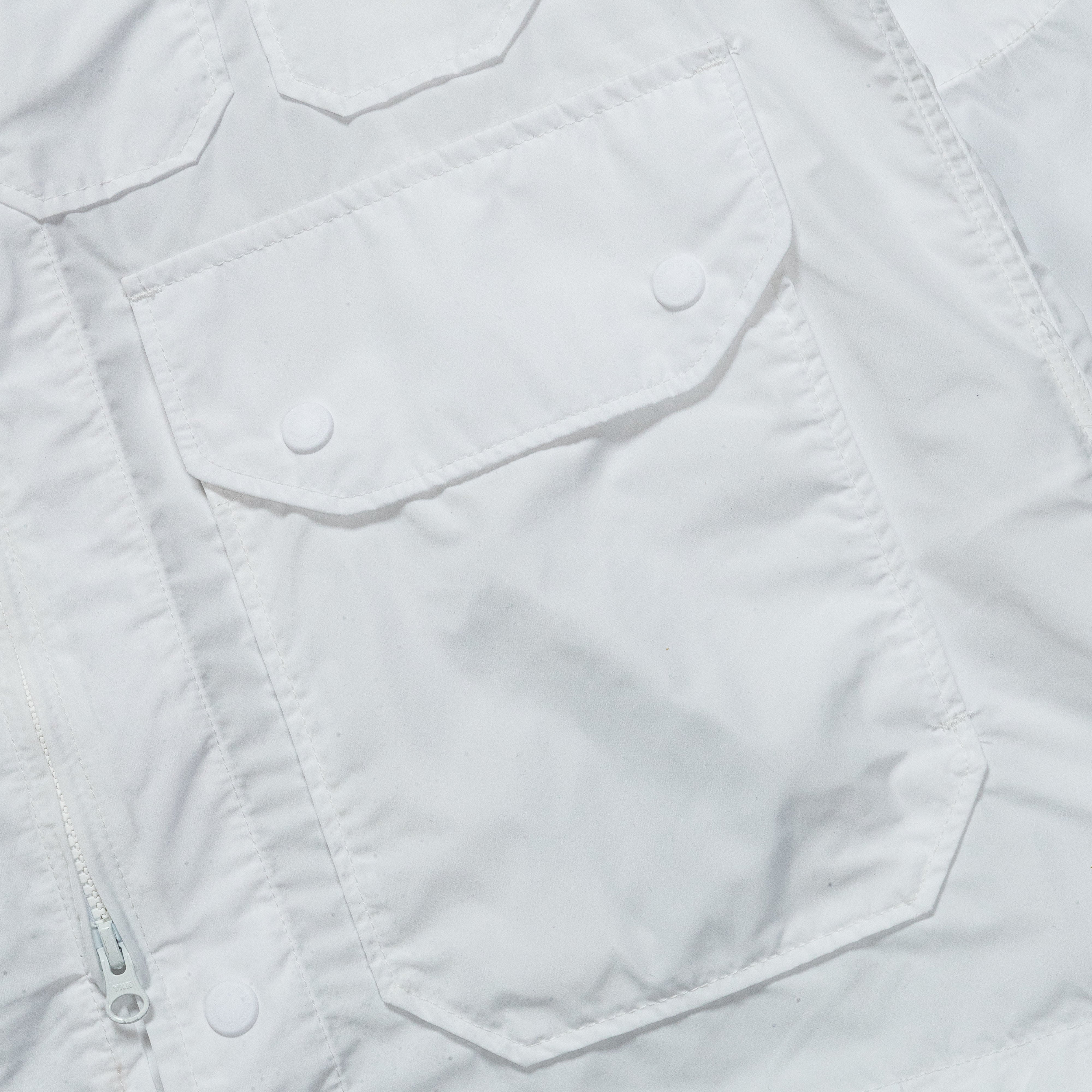 Atlantic Parka - White Memory Polyester