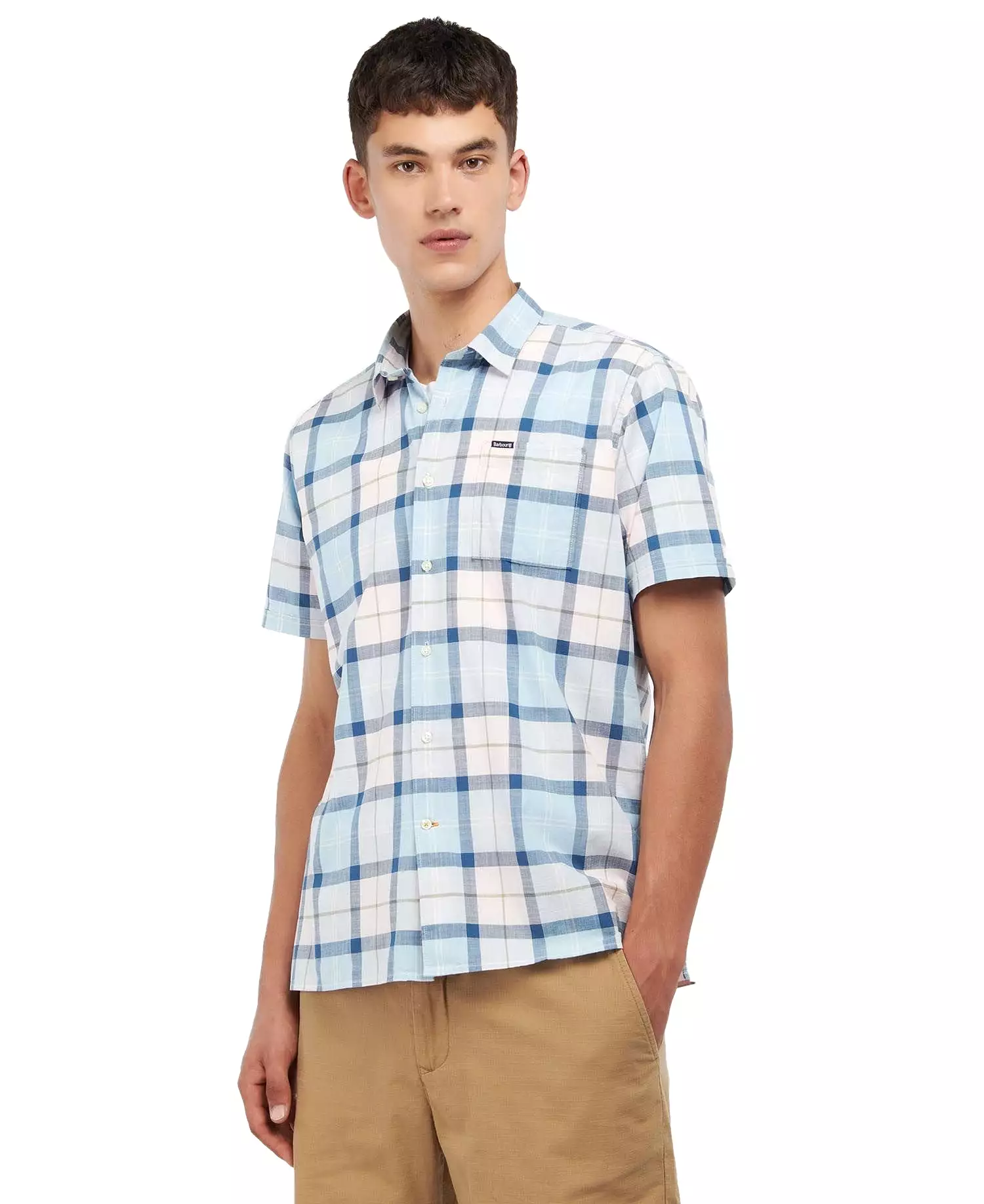 Barbour Mens Gordon Short Sleeved Tartan Check Shirt