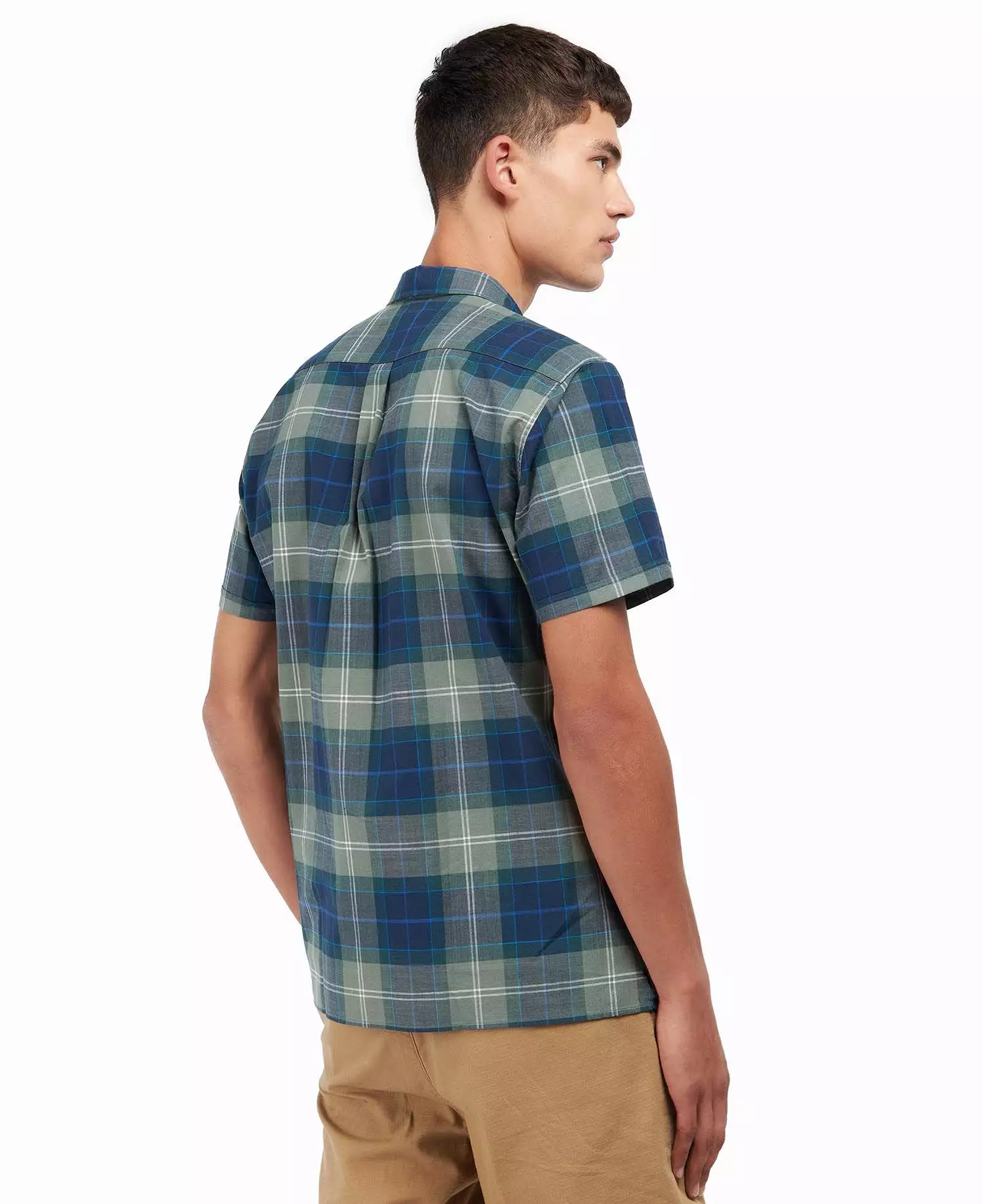 Barbour Mens Gordon Short Sleeved Tartan Check Shirt