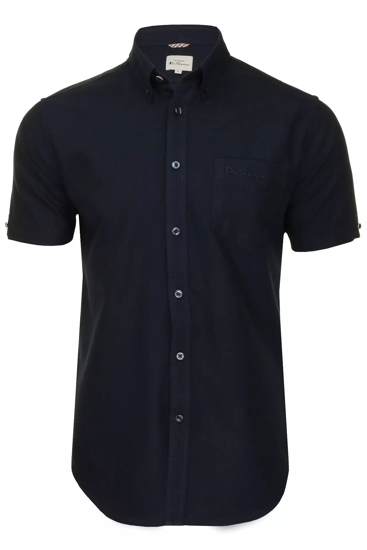 Ben Sherman Mens Oxford Shirt Short Sleeve