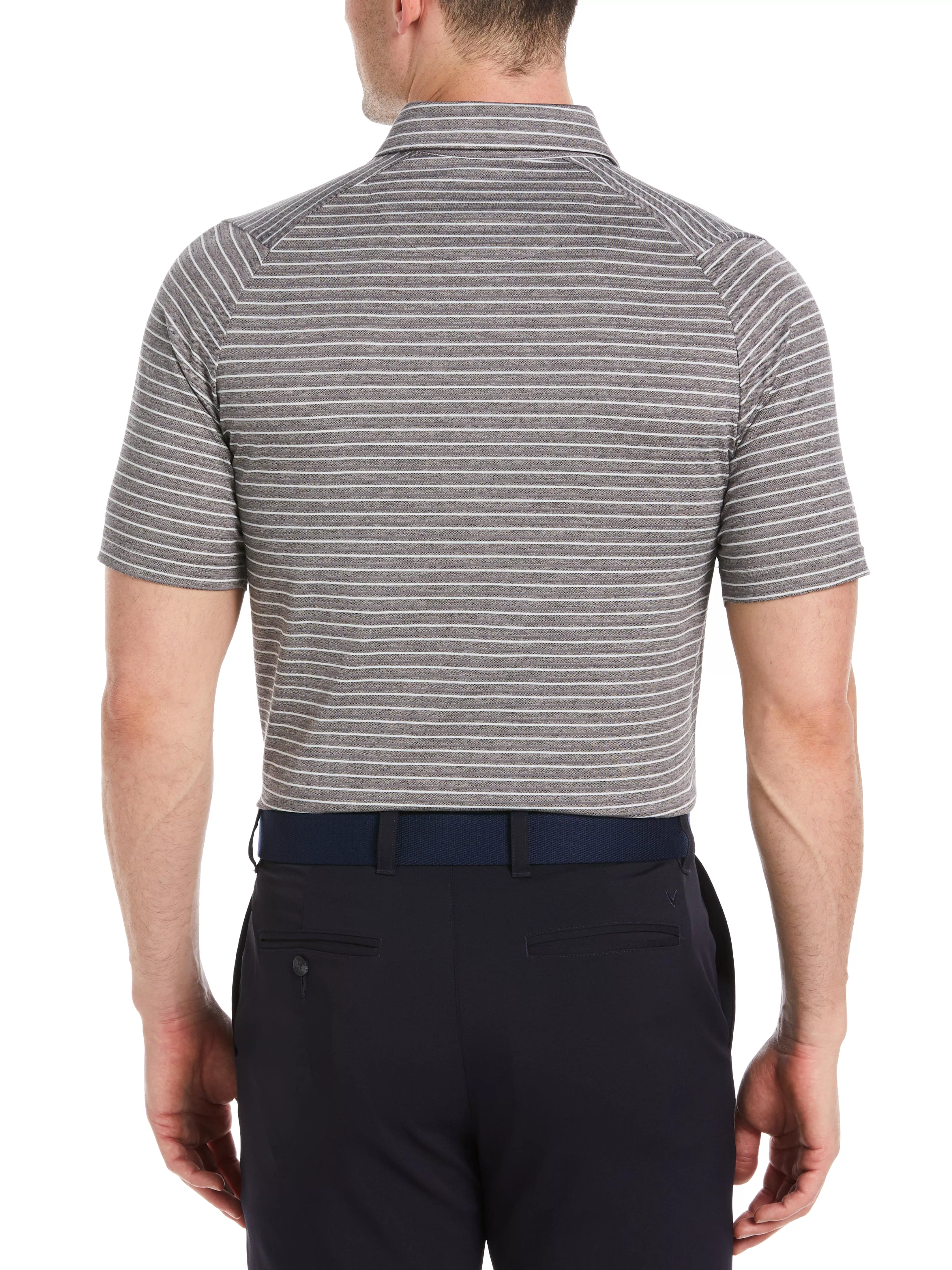 Big & Tall Soft Touch Stripe Golf Polo