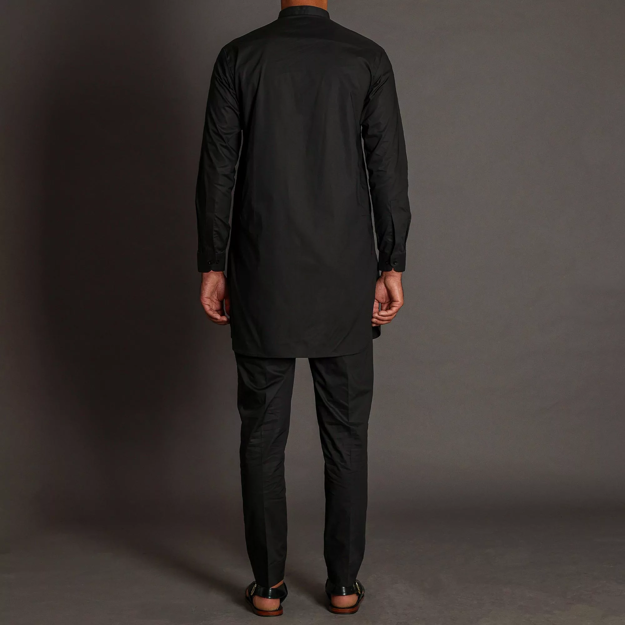 Black Short Kurta