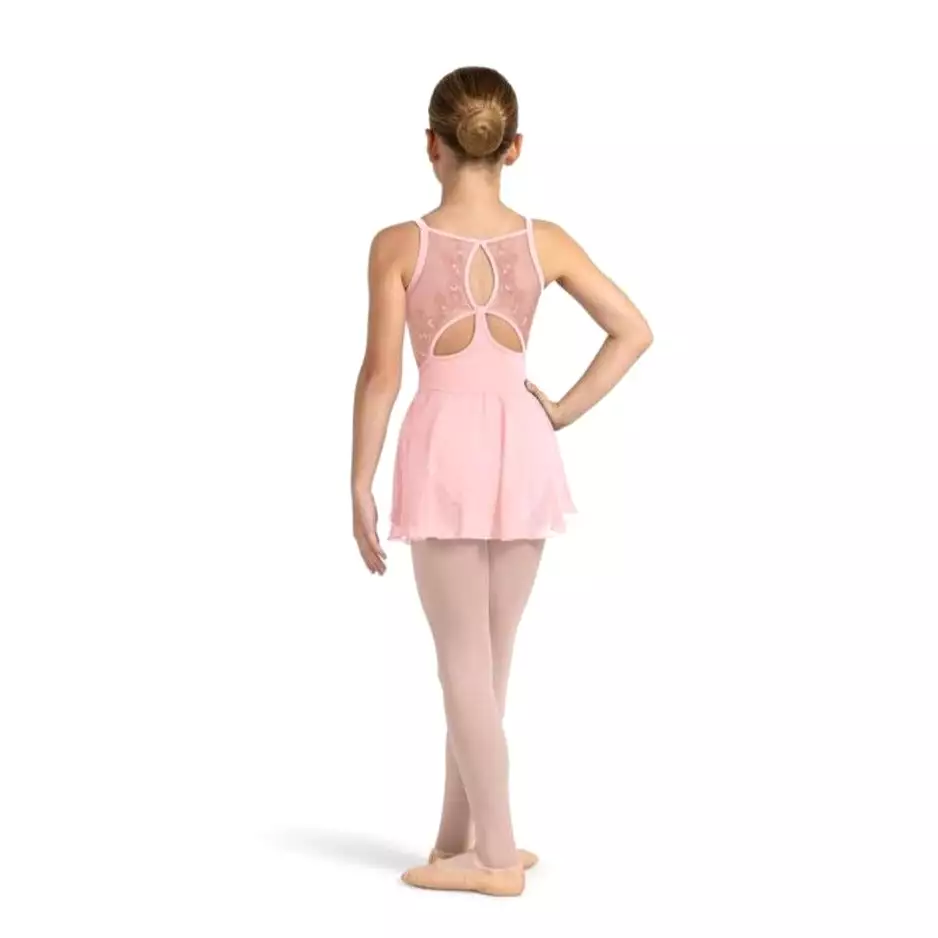 Bloch Candy Pink Skirted Cami Leotard