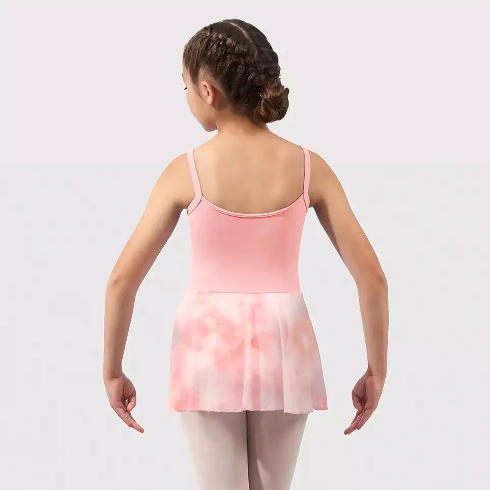 Bloch Pink Mirella Watercolour Skirted Leotard