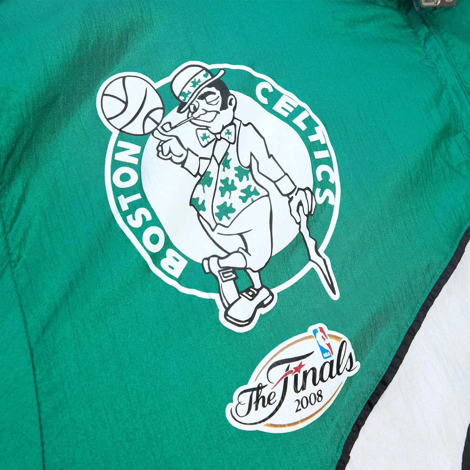 Boston Celtics Retro Arched Windbreaker