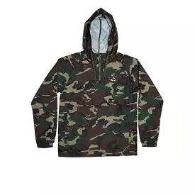 Breezy light weight hooded windbreaker Camo