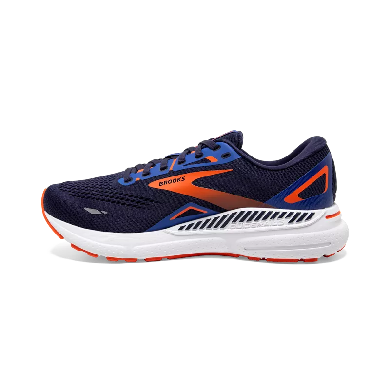 Brooks Adrenaline GTS 23 (D Width) - Peacoat/Orange/Surf the Web (Mens)