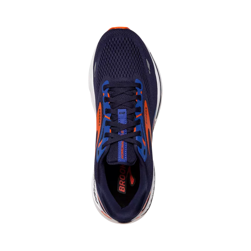 Brooks Adrenaline GTS 23 (D Width) - Peacoat/Orange/Surf the Web (Mens)