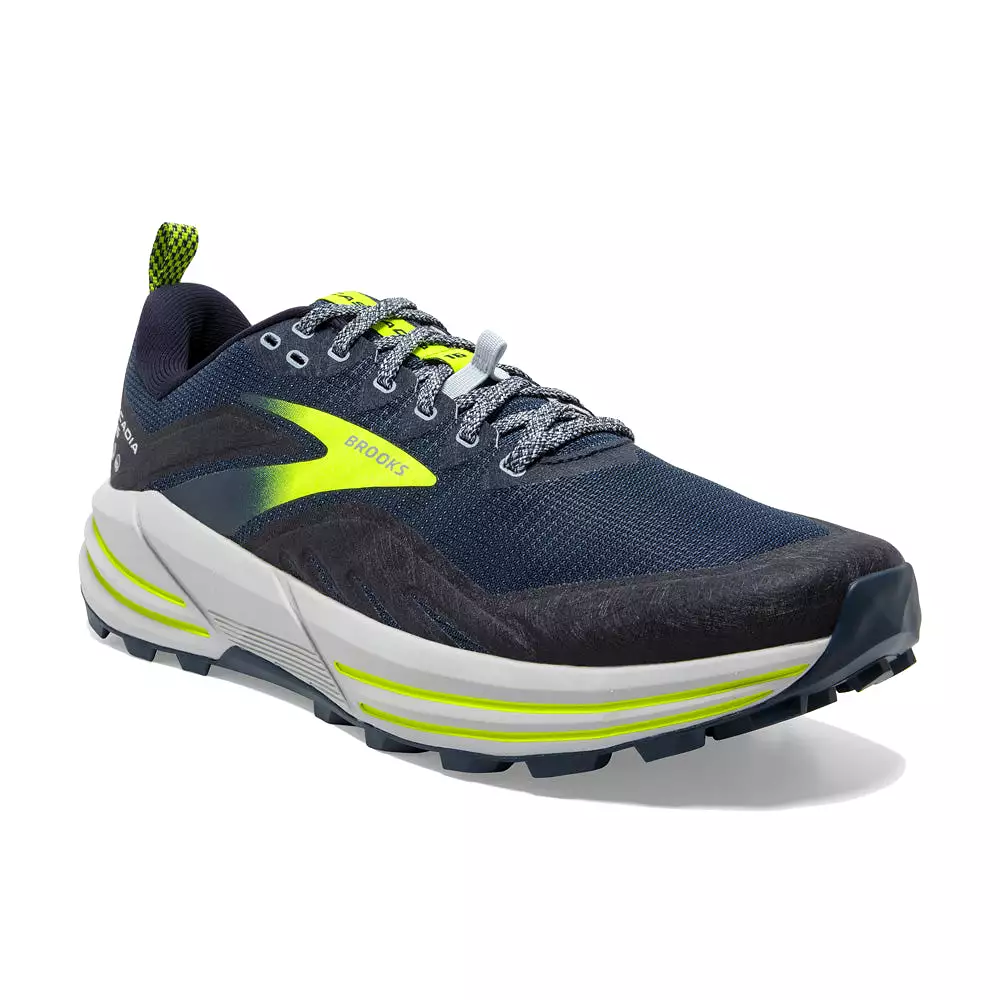 Brooks Cascadia 16 (D Width) - Titan/Peacoat/Nightlife (Mens)