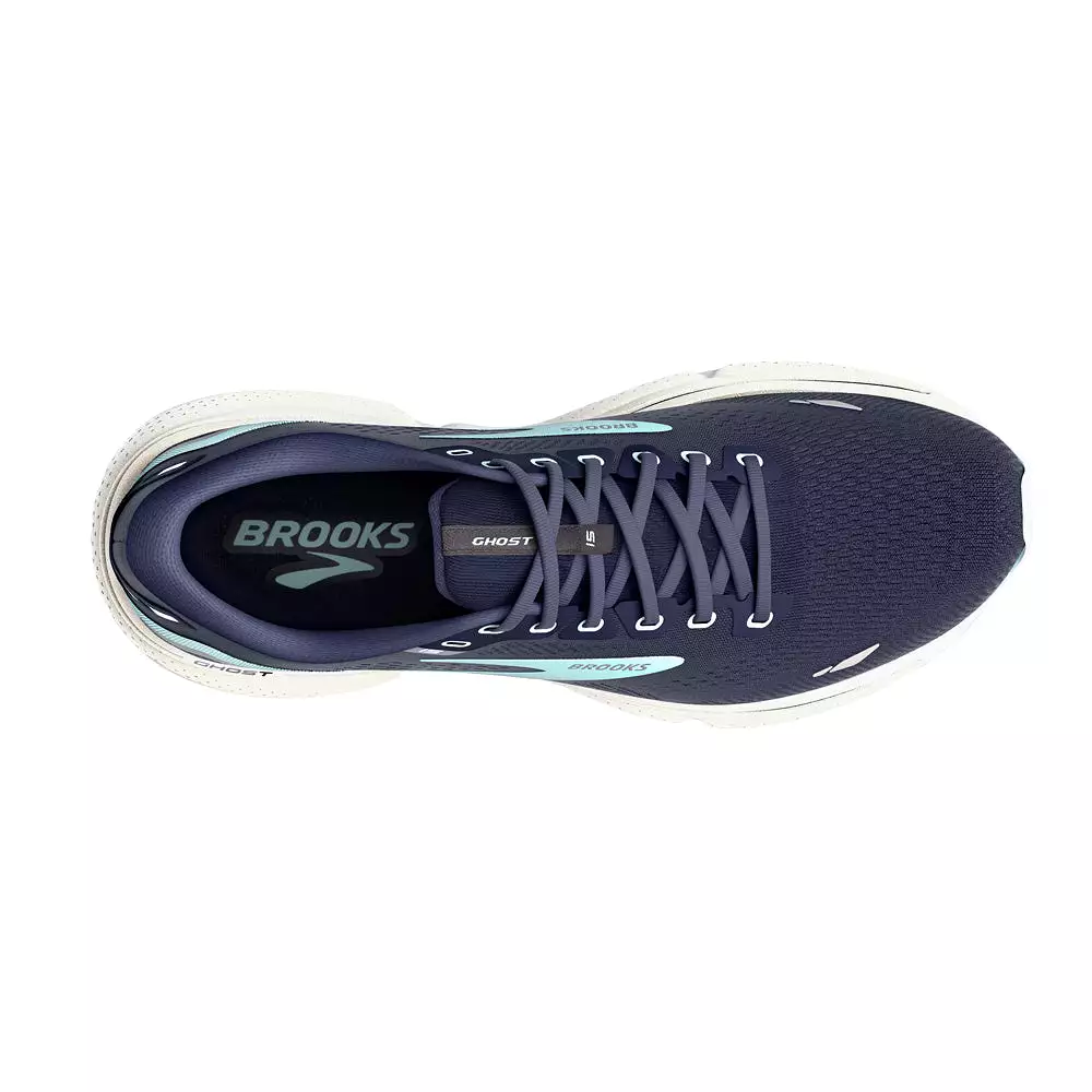 Brooks Ghost 15 (B Width) - Peacoat/Pearl/Salt Air (Womens)