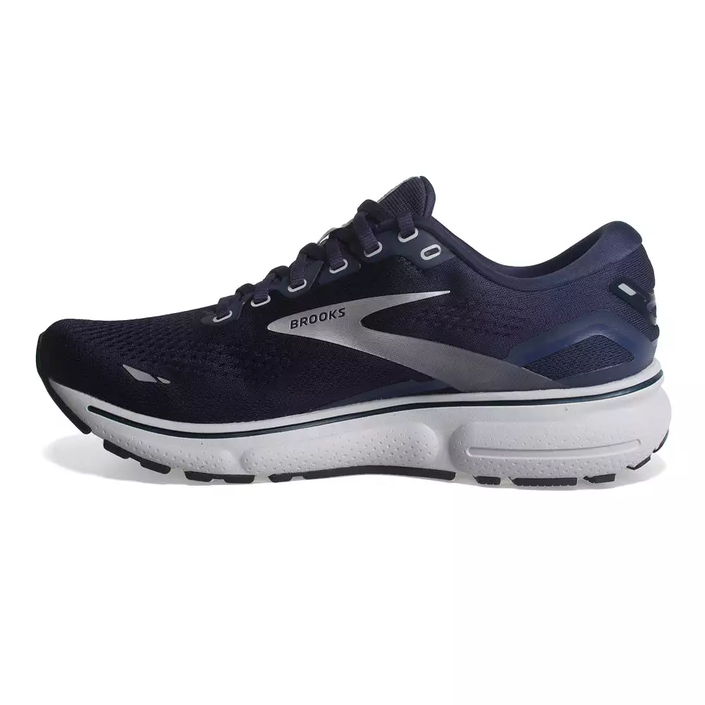 Brooks Ghost 15 (D Width) - Peacoat/Silver/White (Mens)