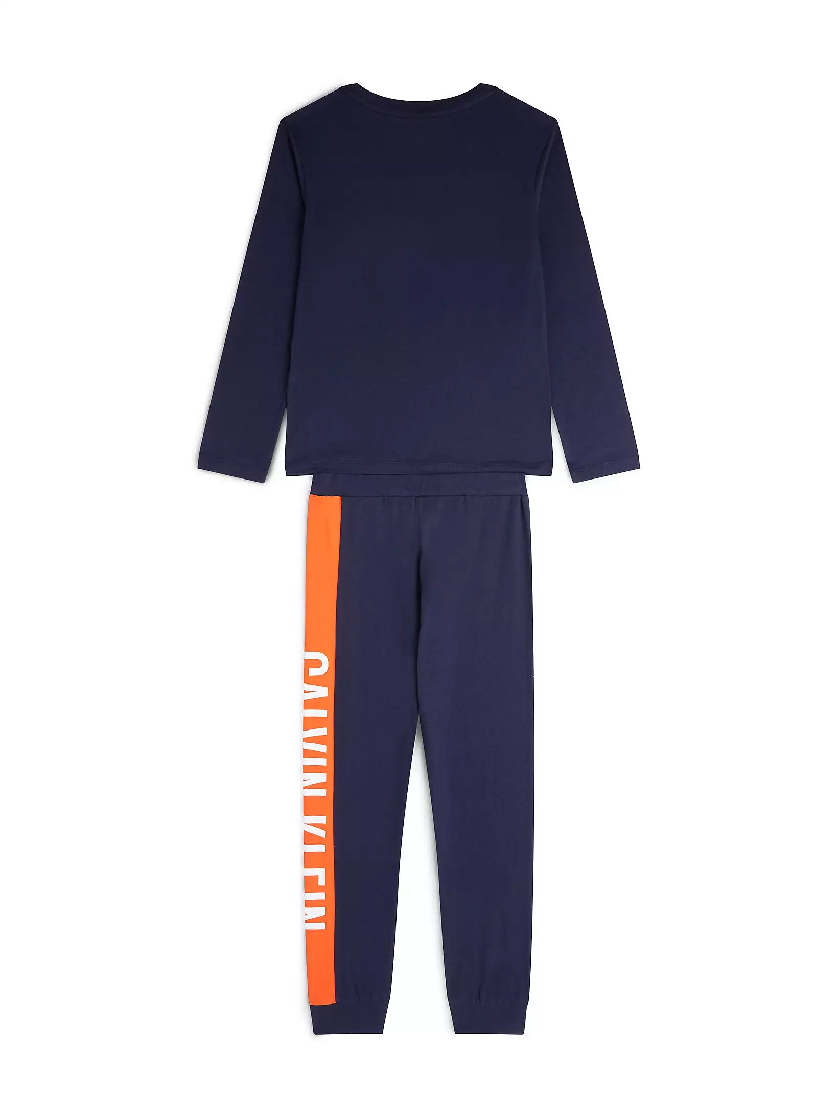 Calvin Klein Boys Intense Power PJ/ Pyjama Set Long Sleeve Cuffed Pants