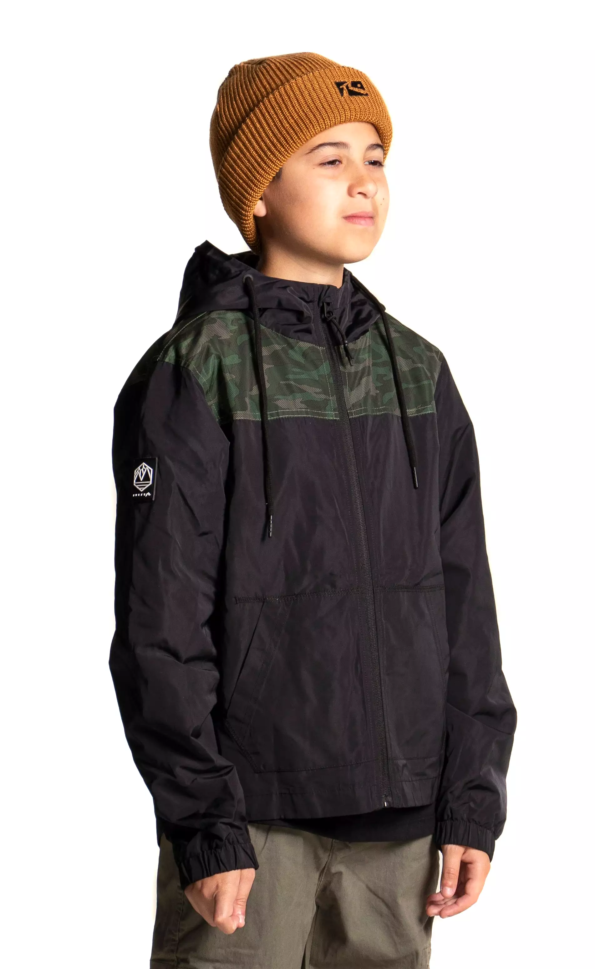 Campera Liviana Rusty Infraux Windbreaker Jr* Black