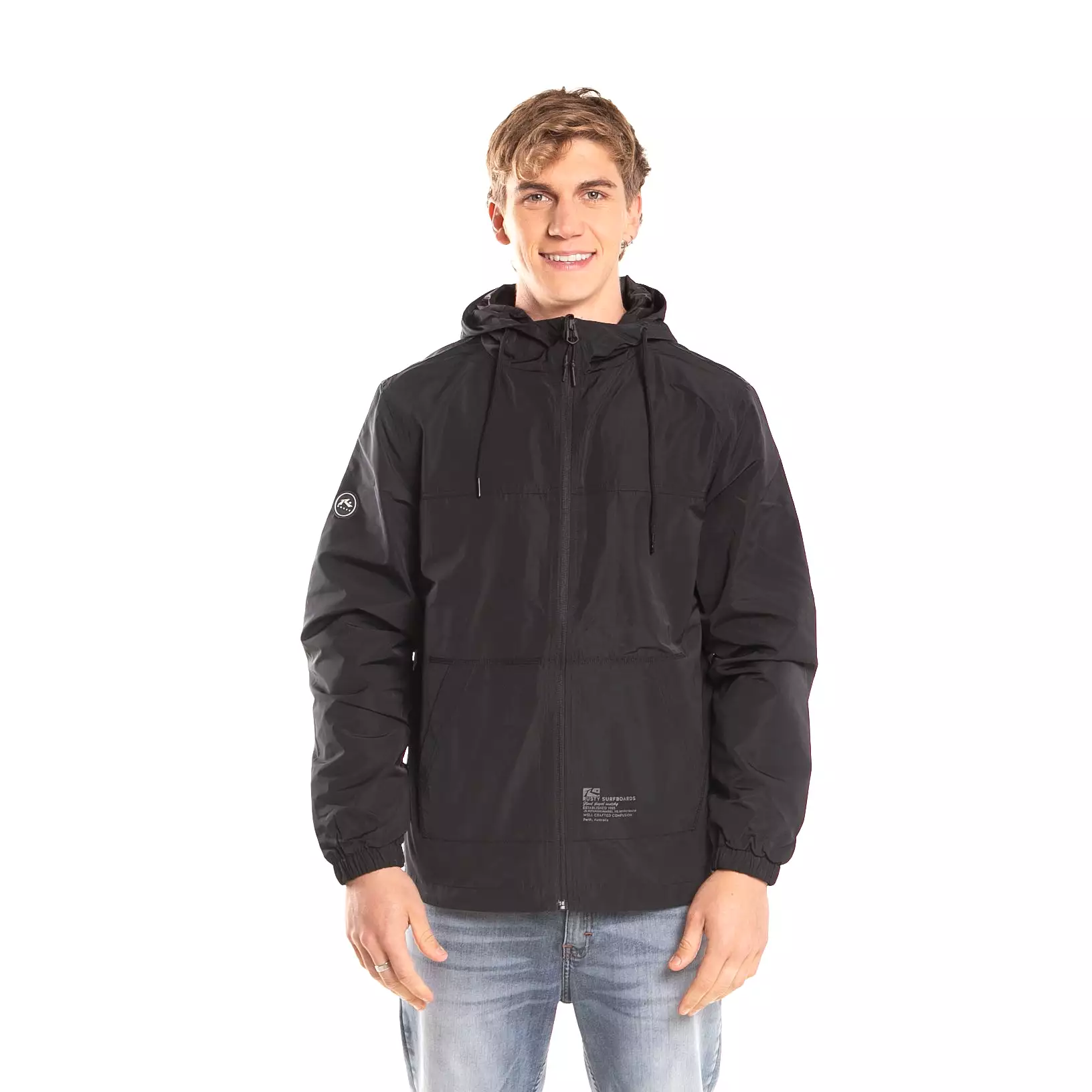 Campera Liviana Rusty Supremacy Windbreaker* Black