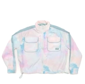 Campera Rusty Acid Sky Windbreaker Girls