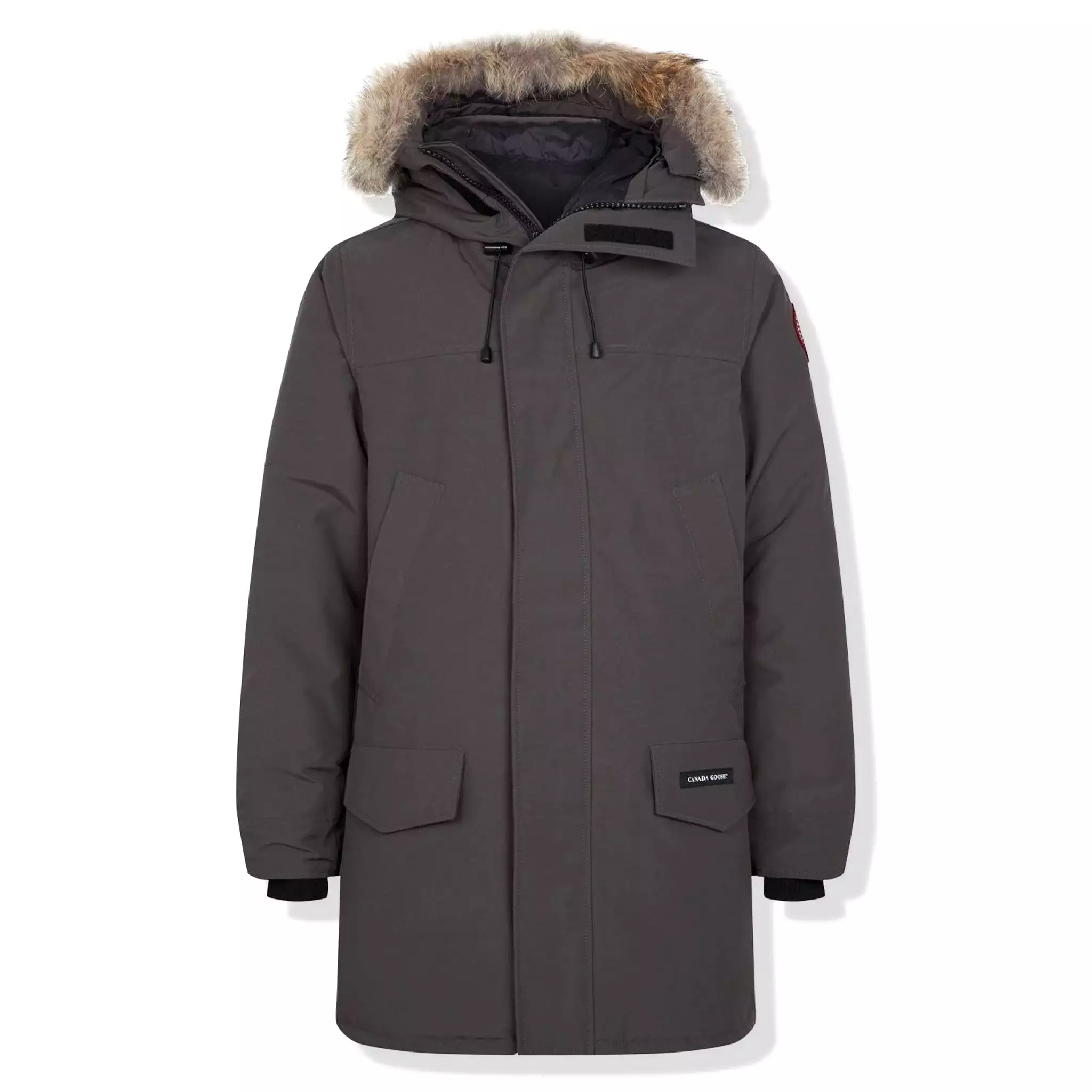 Canada Goose Langford Graphite Grey Fur Trimmed Parka