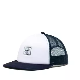 Chapéu Herschel Whaler Mesh Classic Logo White/Peacoat