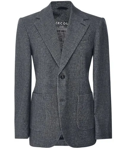 Circolo 1901 Blue Slim Fit Check Jacket | Jules B