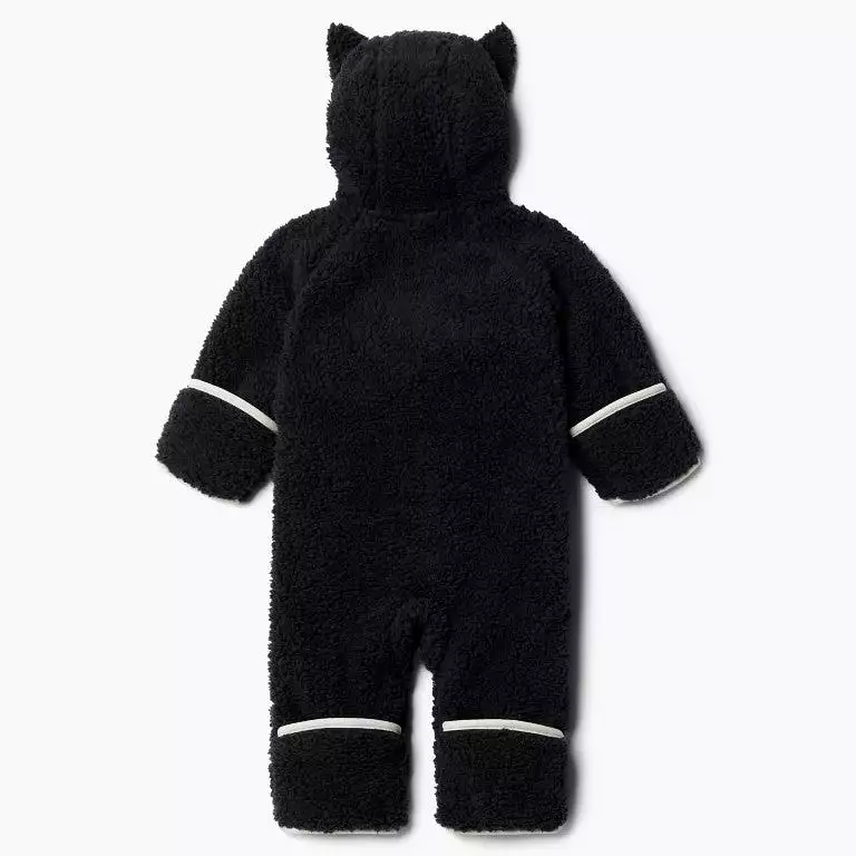 Columbia Black/Chalk Foxy Baby Sherpa Bunting