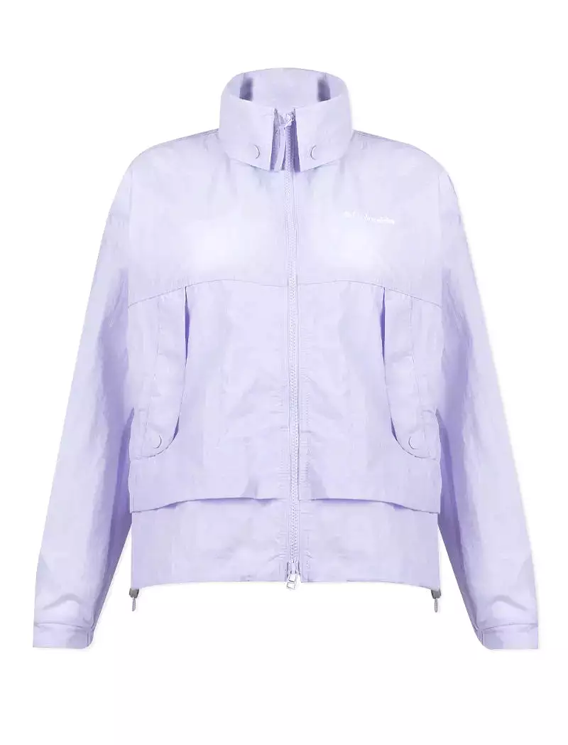 Columbia Paracutie Windbreaker Jacket Purple Tint