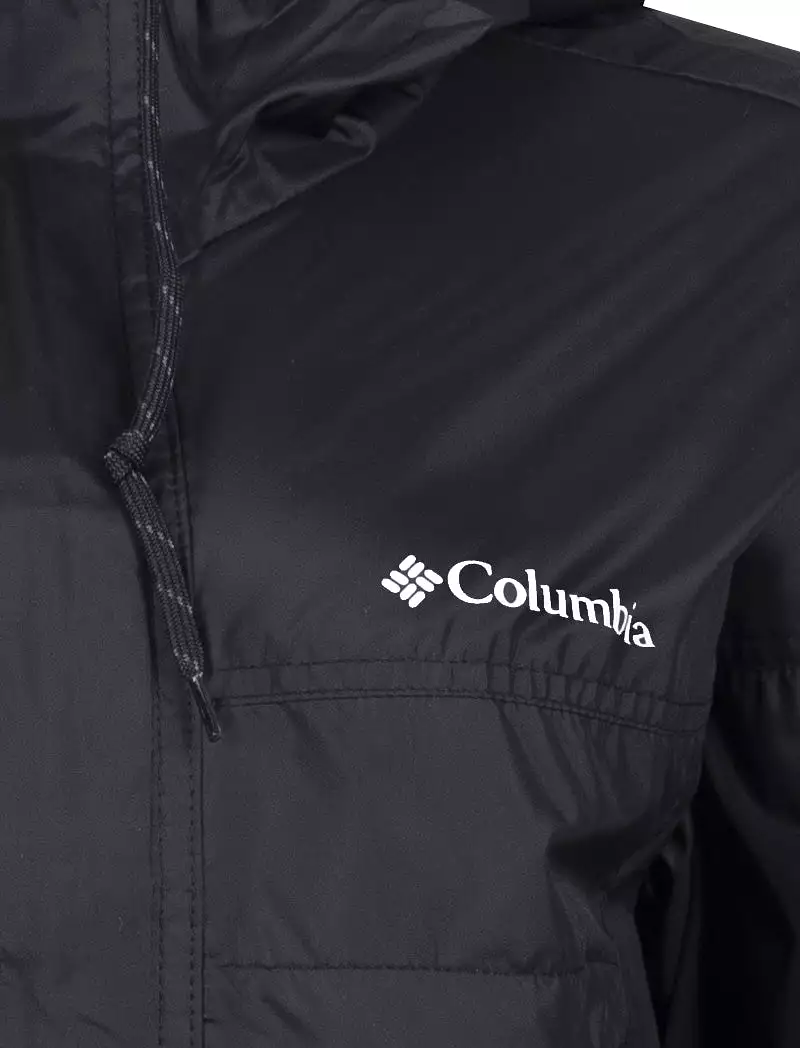 Columbia Womens Flash Challenger Cropped Windbreaker Black