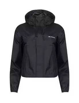 Columbia Womens Flash Challenger Cropped Windbreaker Black