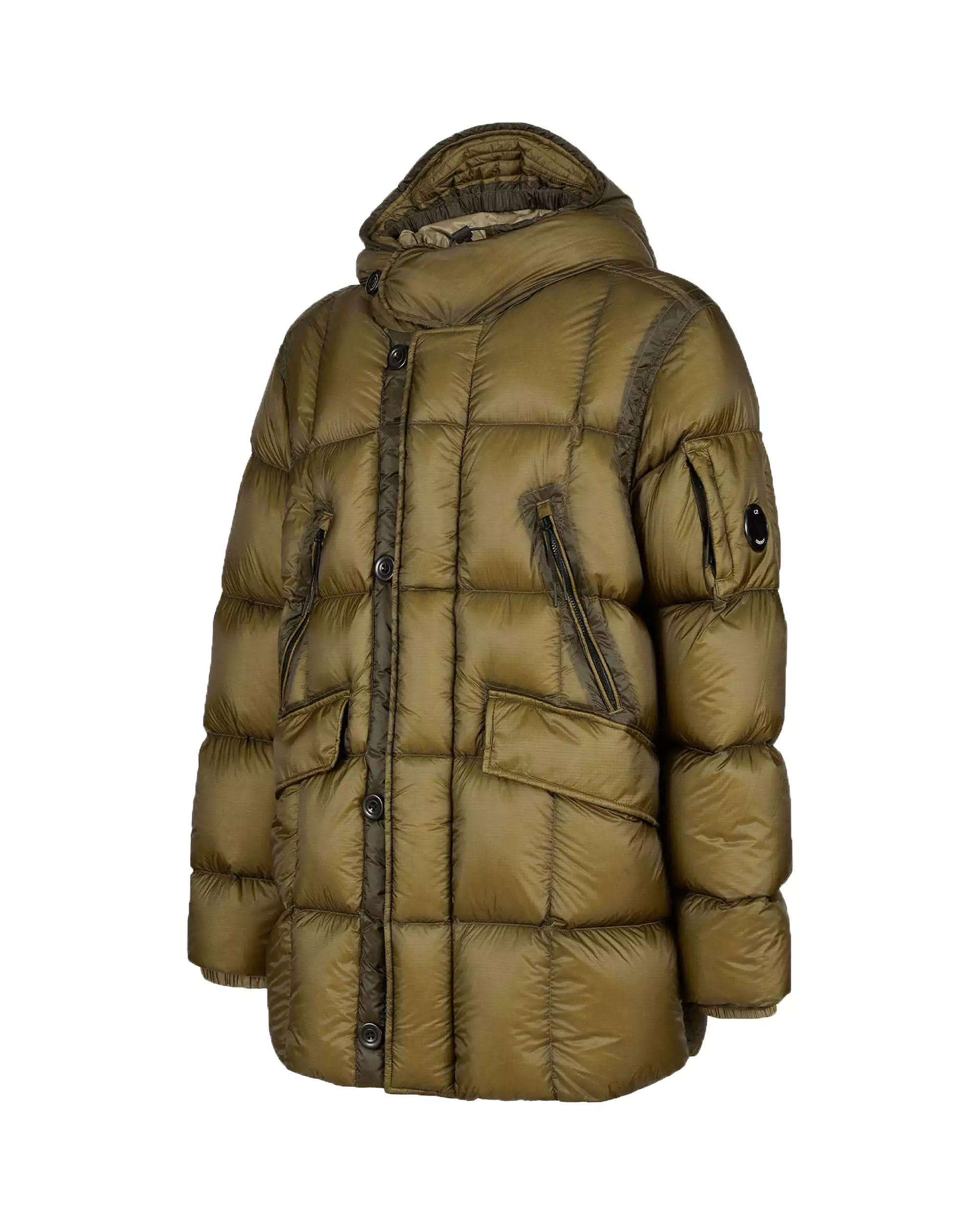 CP Company D.D. Shell Down Parka Butternut