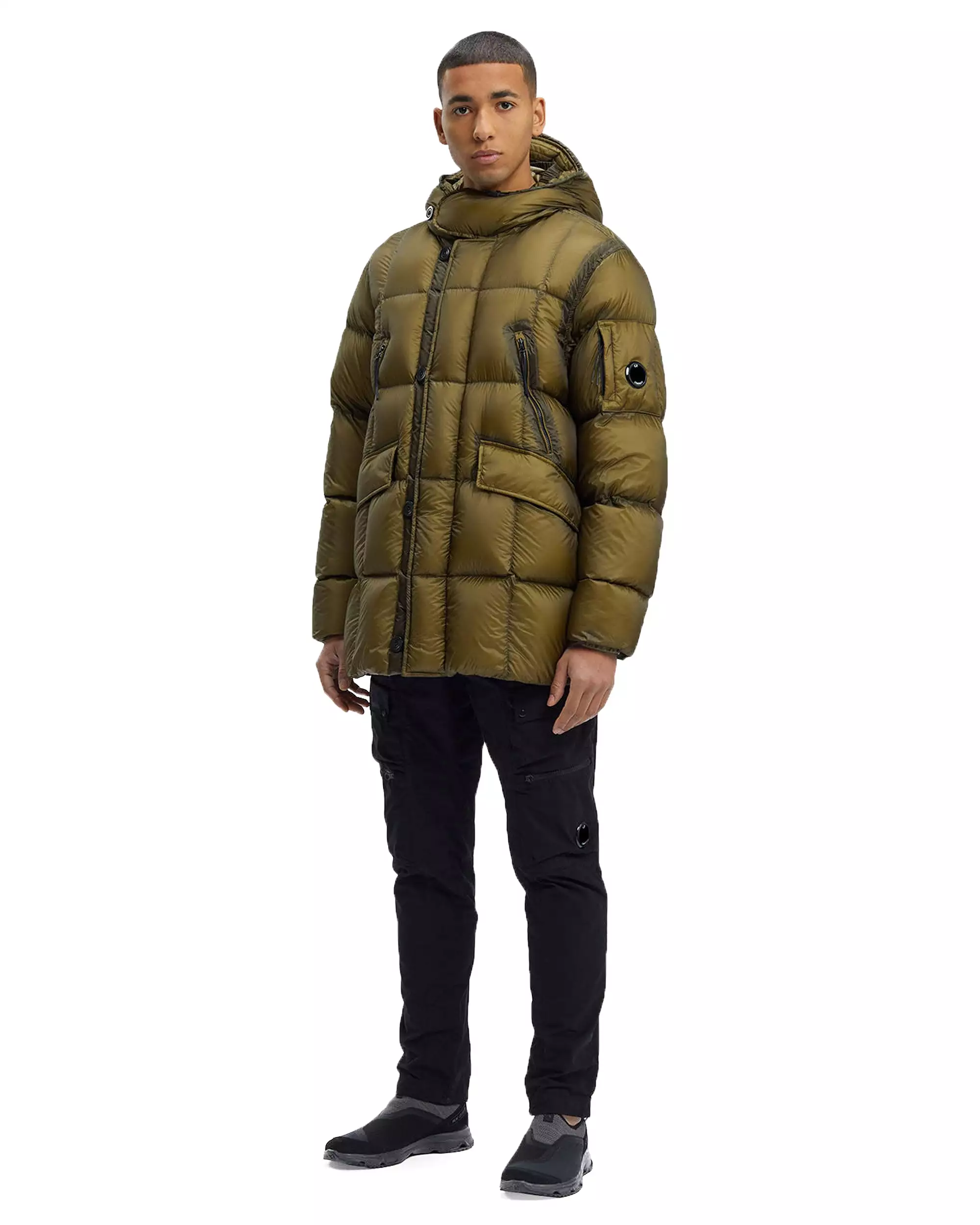 CP Company D.D. Shell Down Parka Butternut