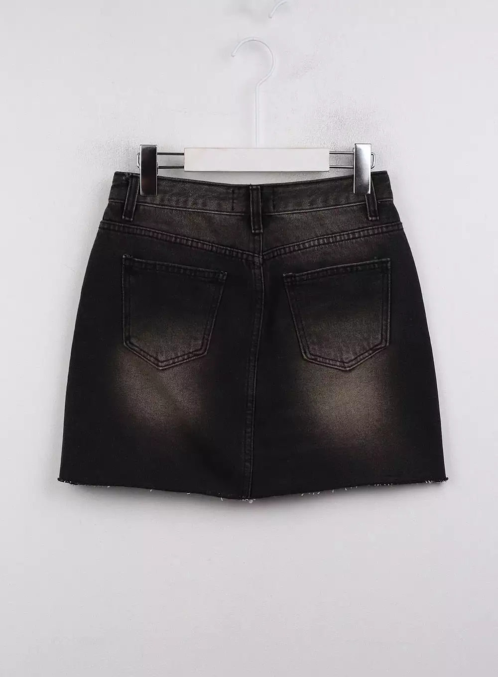 Denim High Waist Mini Skirt CJ412