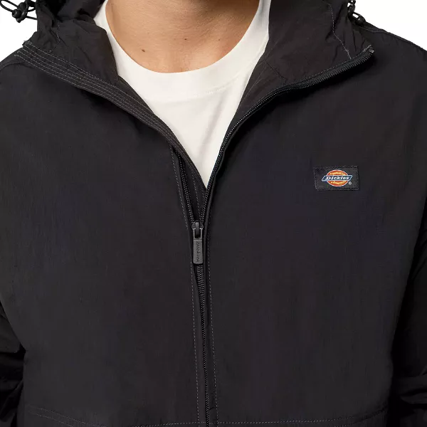 Dickies Jackson Windbreaker Jacket - Black