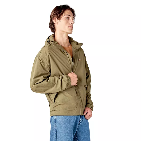 Dickies Jackson Windbreaker Jacket - Military Green