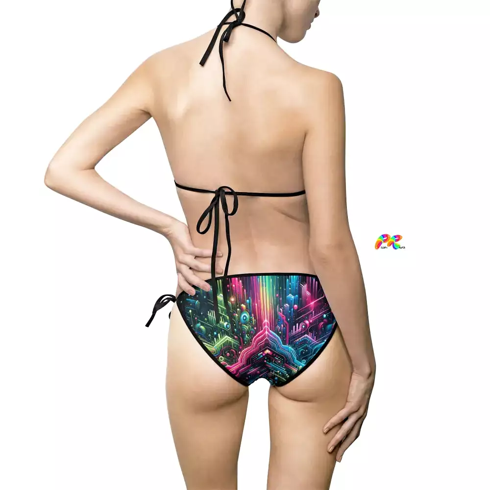 ElectroSpectrum Women's String Bikini