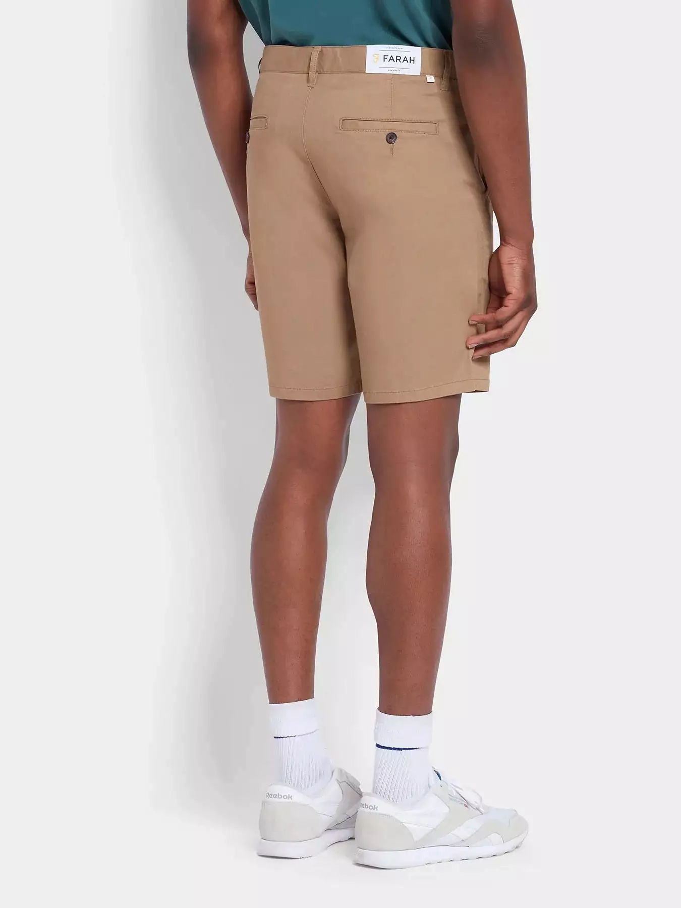 Farah Mens Hawk Chino Twill Short