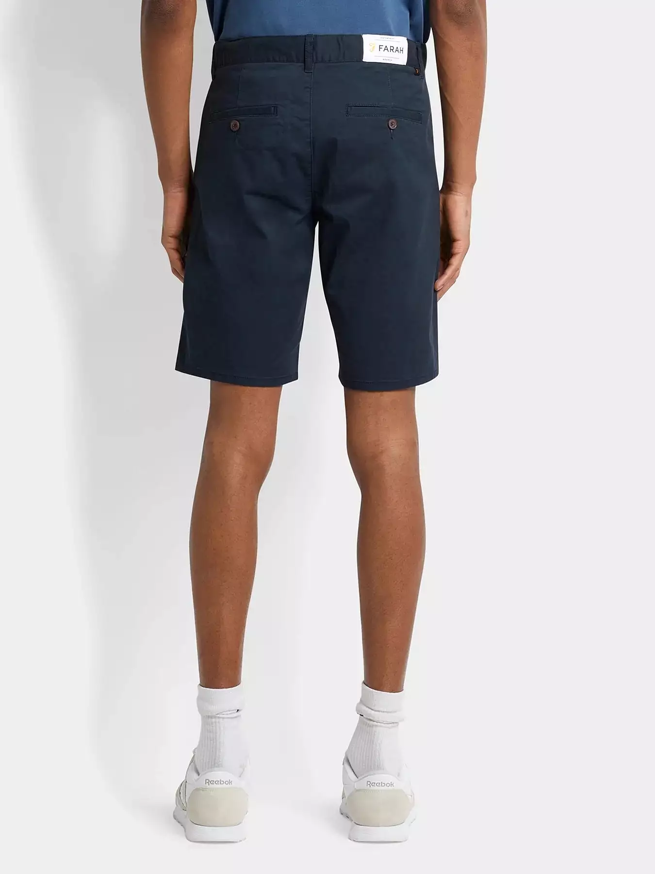 Farah Mens Hawk Chino Twill Short