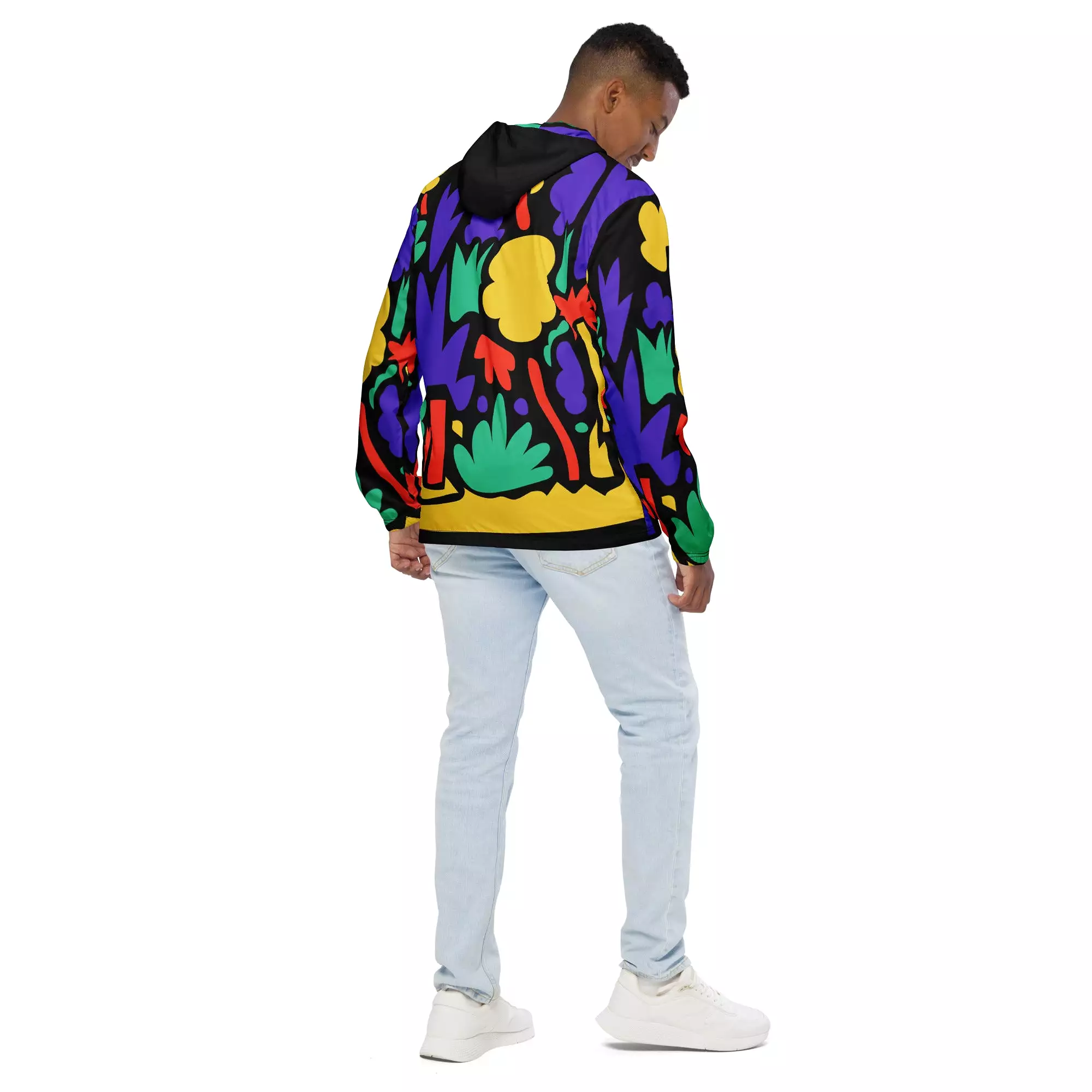 Floral Forest windbreaker