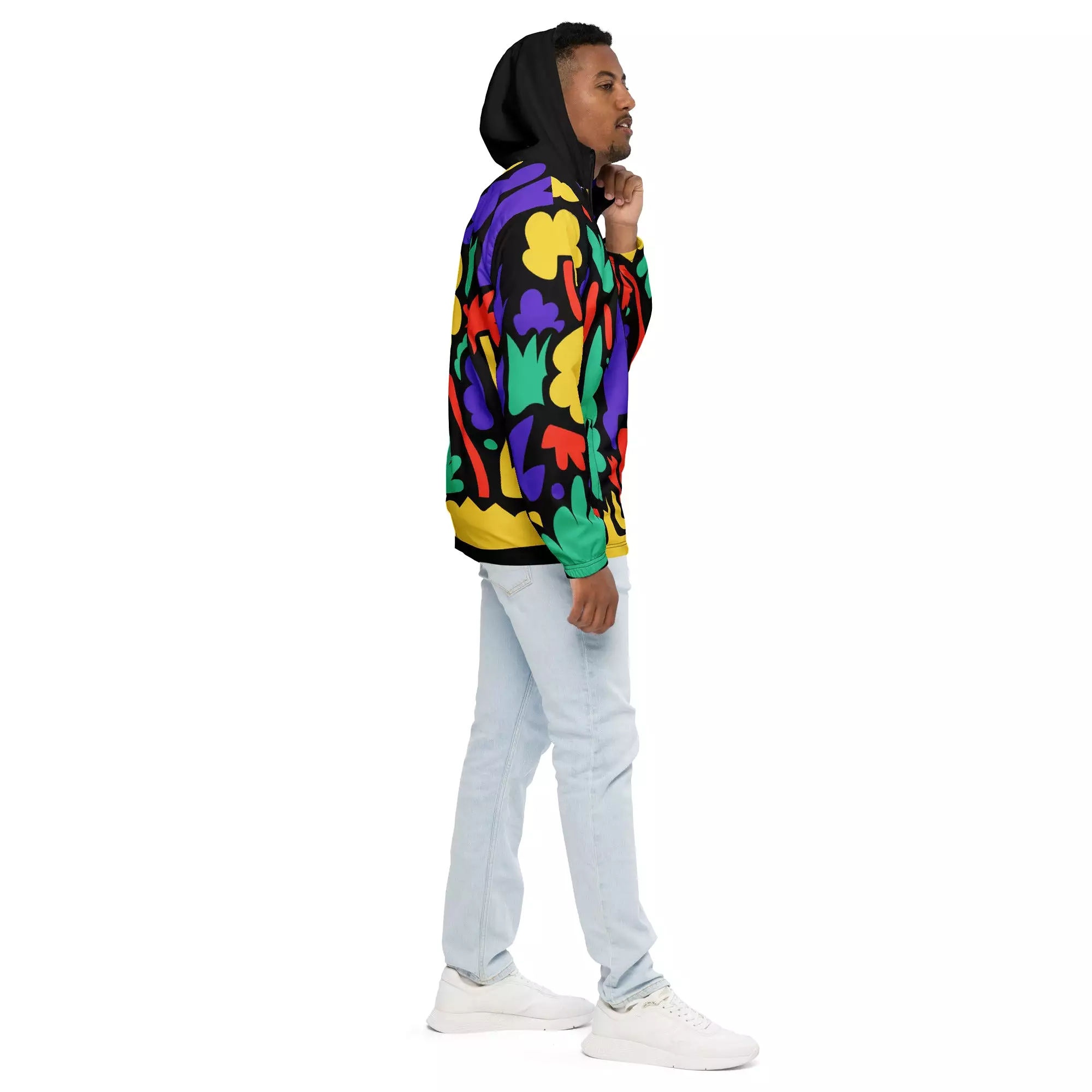 Floral Forest windbreaker