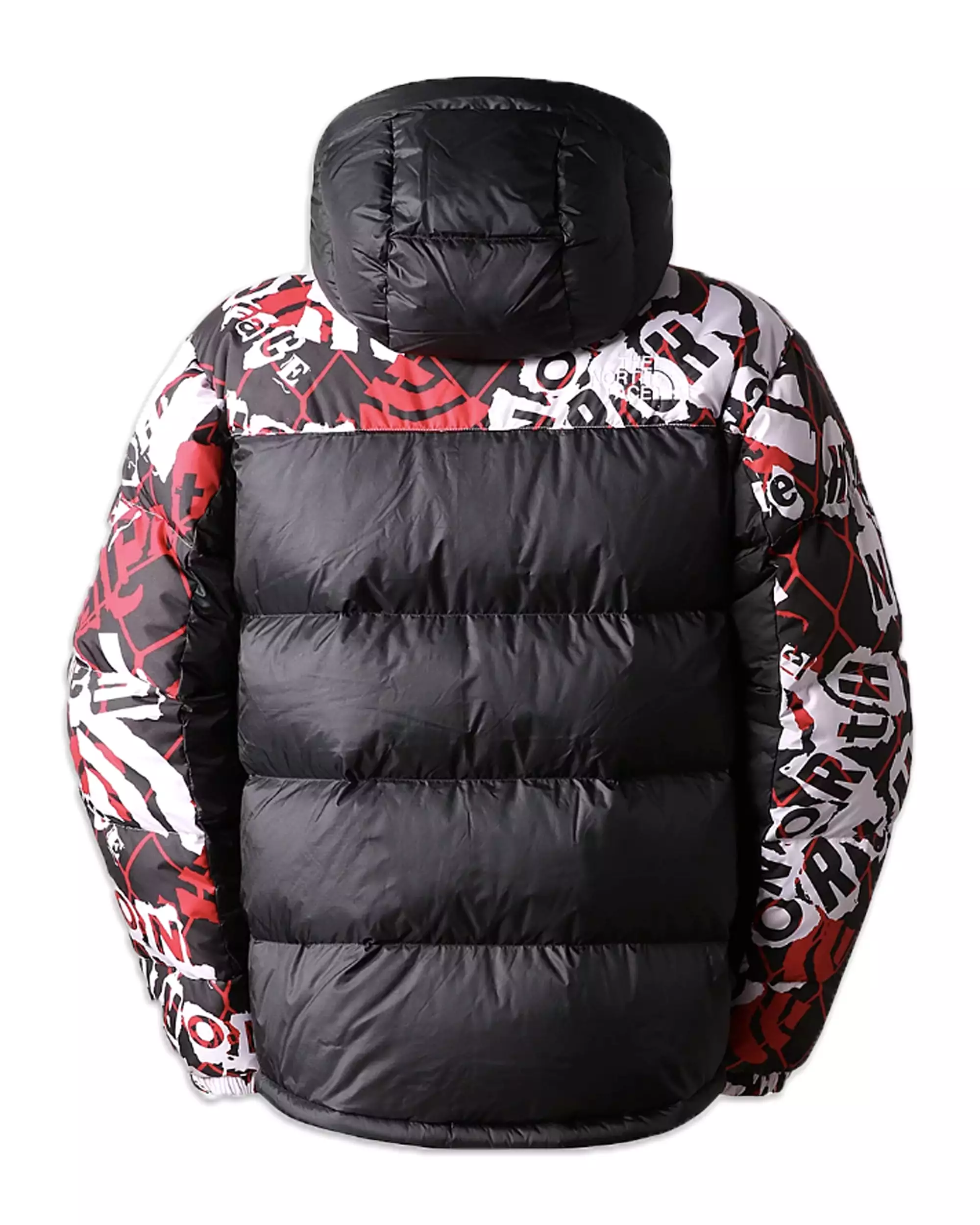 Giacca The North Face Printed Himalayan Down Parka Nero