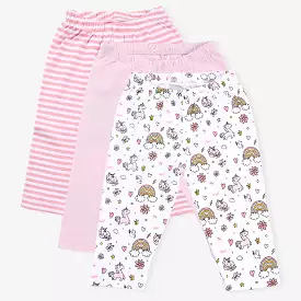 Infant Girls Cotton Poplin Pyjama Set-mIX