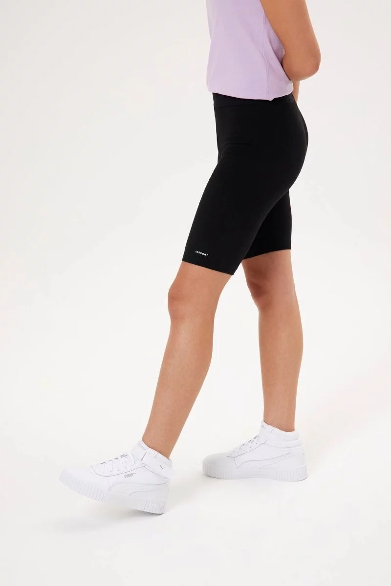 INSPORT JUNIOR LUNA BLACK BIKE SHORTS 2023